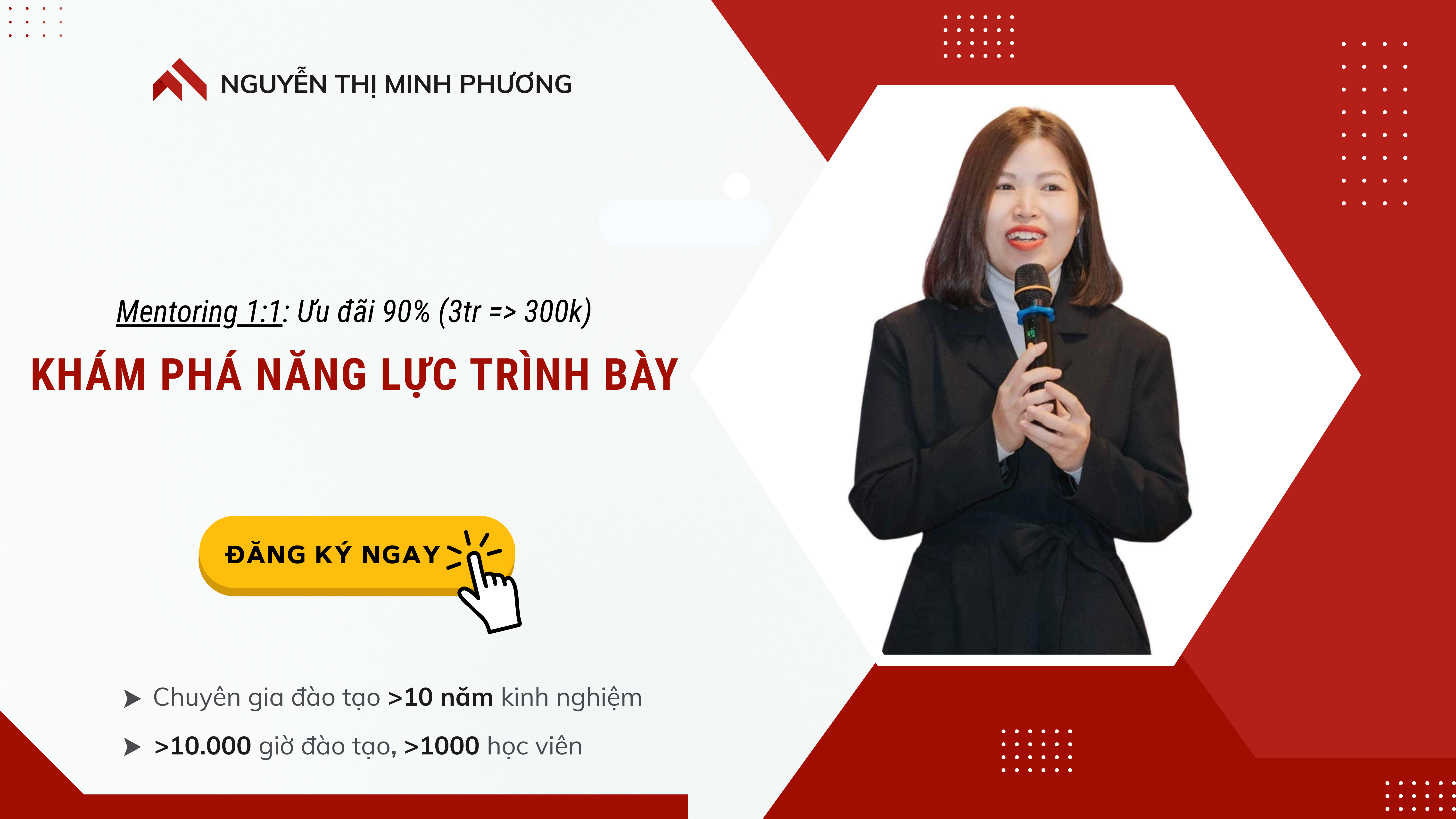KHÁM PHÁ NĂNG LỰC TRÌNH BÀY (Ưu đãi 90% trong 24h)